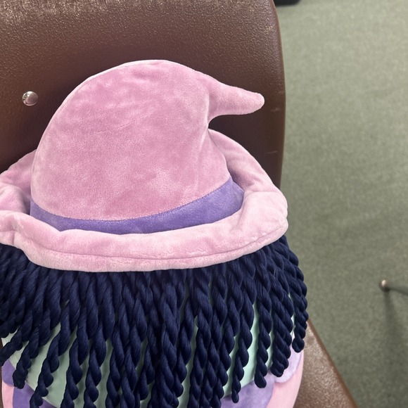 Squishmallows Shock 12" The Nightmare Before Christmas Disney Halloween Witch EC - Picture 3 of 6